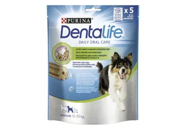 Gardums DENTALIFE vidēja izm.suņiem 115g