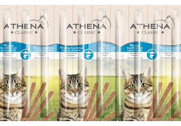 Gardums kaķiem ATHENA ar lasi un foreli 50g