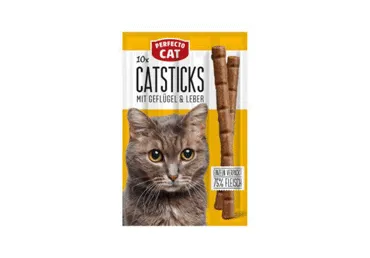 Gardums kaķiem PERFECTO putnu-aknu 10gab.