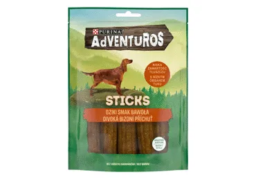 Gardums suņiem ADVENTUROS nūjiņas 120g