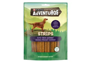 Gardums suņiem ADVENTUROS stēmeles 90g