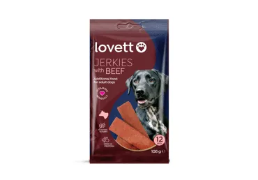 Gardums suņiem LOVETT liellopu gaļa 108g
