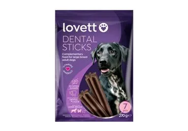 Gardums suņiem LOVETT zobu higiēna 270g