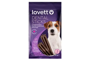 Gardums suņiem LOVETT zobu higiēna 45g