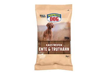 Gardums suņiem PERFECTO DOG košļājams 200g
