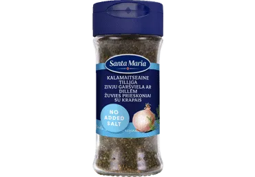 Garšviela zivīm SANTA MARIA ar dillēm bez sāls 23g
