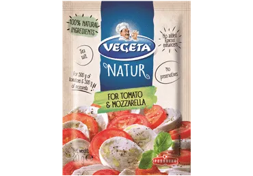 Garšvielas VEGETA NATUR tomātiem un Mozzarella sieram 20g