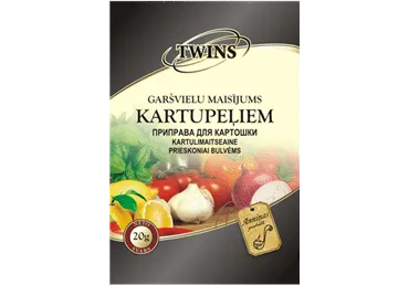 Garšvielu maisījums kartupeļiem TWINS 20g