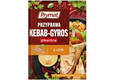 Garšvielu maisījums kebabiem-girosiem ar čili PRYMAT 30g