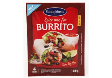 Garšvielu maisījums SANTA MARIA Burito 28g