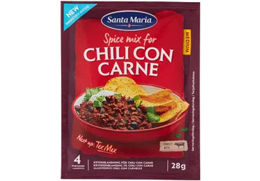 Garšvielu maisījums SANTA MARIA Chilli Con Carne 28g
