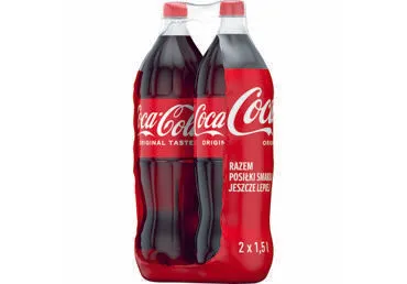 Gāzēts dzēriens COCA-COLA 2x1,5L D