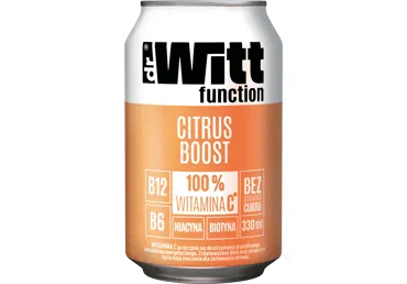 Gāzēts dzēriens DR WITT Citrusaugļu 0,33L D