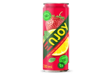 Dzēriens Njoy zemeņu-citronu 0.33l