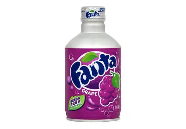 Gāzēts dzēriens FANTA Grape 0,3L D