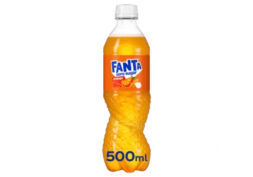 Gāzēts dzēriens FANTA Zero apelsīnu 500ml D