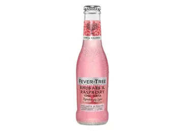 Gāzēts dzēriens FEVER TREE Rabarberu aveņu 0,2L D