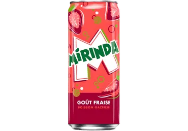 Gāzēts dzēriens MIRINDA Fraise 0,33L D