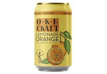 Gāzēts dzēriens ORN CRAFT Orange 0,33L D