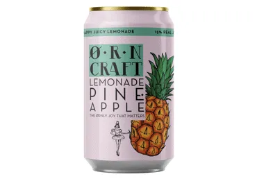 Gāzēts dzēriens ORN CRAFT Pineapple 0,33L D