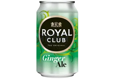 Bezalkoholisks dzēriens ROYAL CLUB Ginger Ale, bundžā, 0.33l(DEP)