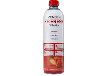 Gāzēts dzēriens VENDEN Re:Fresh zemeņu 0,57L D