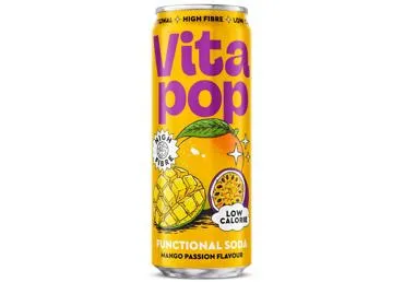 Gāzēts dzēriens VITA POP Mango Passion 0,33L D