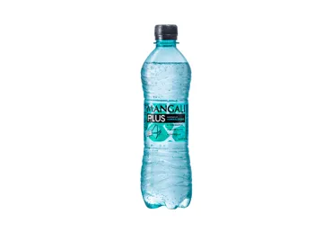 Minerālūdens Mangaļi Plus ar pievienotiem minerālsaļ. 0.5l