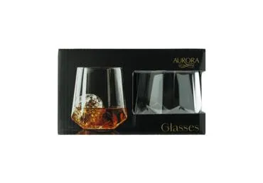 Glāzes AURORA Burns 400ml 4gab.