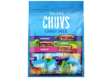 Glazētas vafeļu konfektes CHUVS MIX 320g