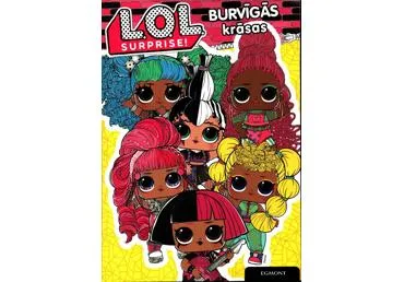 Grāmata L.O.L. Surprise! Burvīgās krāsas.