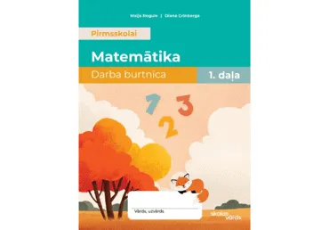 Grāmata MATEMĀTIKA darba burtnīca 1.daļa