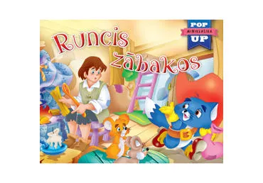 Grāmata. POP-UP Miniklasika. Runcis zābakos