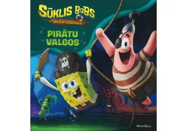 Grāmata Sūklis Bobs Pirātu valgos