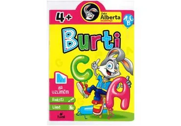 Grāmata Zaķa Alberta akadēmija UZLĪMJU ALFABĒTS