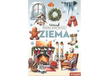 Grāmata. Ziema. Vilciņa darba burtnīcas