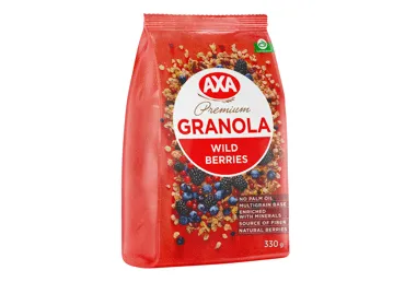 Granola ar meža ogām AXA 330g