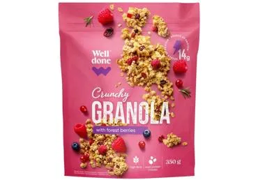 Granola ar ogām WELL DONE 350g