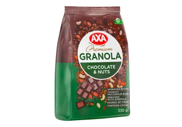 Granola ar šokolādi un riekstiem AXA 330g