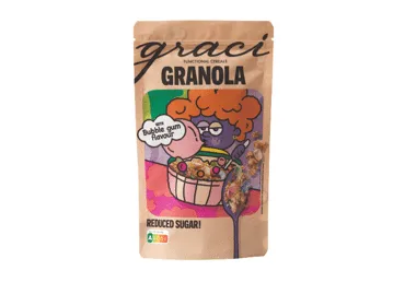 Granola GRACI ar košļājamās gumijas garšu 250g