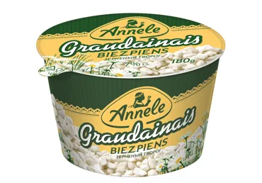 Graudainais biezpiens ANNELE 7% 180g