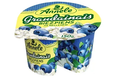 Graudainais biezpiens ANNELE ar mellenēm 7% 150g