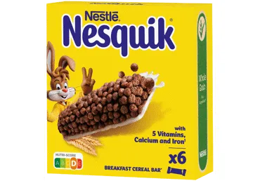 Graudu batoniņš NESTLE Nesquik 6x25g