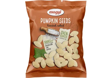 Grauzdētas un sālītas ķirbju sēklas MOGYI 130g