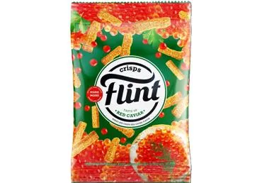Grauzdiņi ar sarkano ikru garšu FLINT 50g