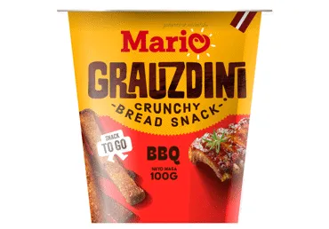Grauzdiņi BBQ ribiņu garša MARIO 100g