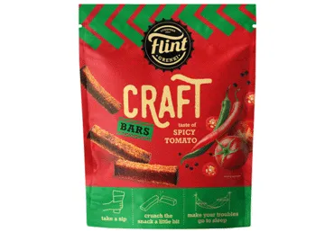 Grauzdiņi Craft ar tomātu garšu FLINT 80g