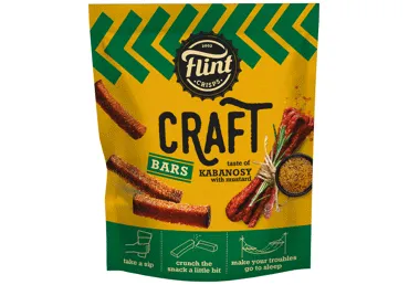 Grauzdiņi Craft sinepju kabanos FLINT 80g