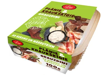 Grauzdiņi LĀČI plānie ar bekonu 100g