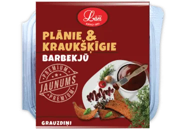 Grauzdiņi LĀČI plānie kraukšķīgie BBQ 100g